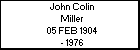John Colin Miller