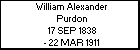 William Alexander Purdon