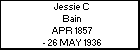 Jessie C Bain