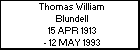 Thomas William Blundell