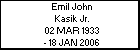 Emil John Kasik Jr.