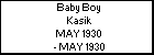 Baby Boy Kasik