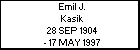 Emil J. Kasik