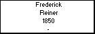 Frederick Reiner