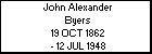 John Alexander Byers