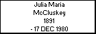 Julia Maria McCluskey