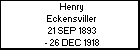 Henry Eckensviller