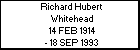 Richard Hubert Whitehead
