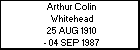 Arthur Colin Whitehead