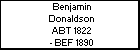 Benjamin Donaldson