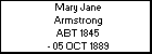Mary Jane Armstrong