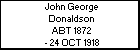 John George Donaldson