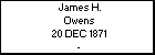 James H. Owens