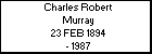 Charles Robert Murray