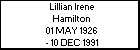 Lillian Irene Hamilton