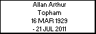 Allan Arthur Topham
