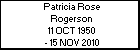 Patricia Rose Rogerson