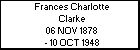 Frances Charlotte Clarke