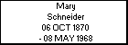 Mary Schneider