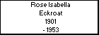Rose Isabella Eckroat