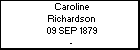 Caroline Richardson