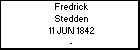Fredrick Stedden