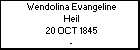 Wendolina Evangeline Heil