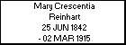Mary Crescentia Reinhart