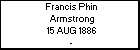 Francis Phin Armstrong