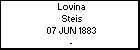 Lovina Steis