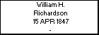 William H. Richardson