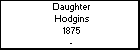 Daughter Hodgins