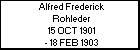 Alfred Frederick Rohleder