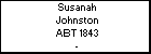 Susanah Johnston