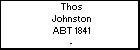 Thos Johnston