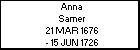 Anna Samer