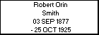 Robert Orin Smith