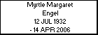 Myrtle Margaret Engel