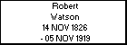 Robert Watson
