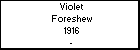 Violet Foreshew