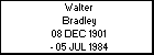 Walter Bradley
