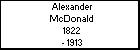 Alexander McDonald