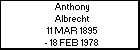 Anthony Albrecht