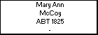 Mary Ann McCoy