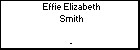 Effie Elizabeth Smith