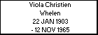 Viola Christien Whelen