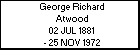 George Richard Atwood