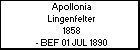 Apollonia Lingenfelter