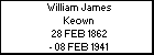 William James Keown