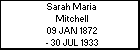 Sarah Maria Mitchell